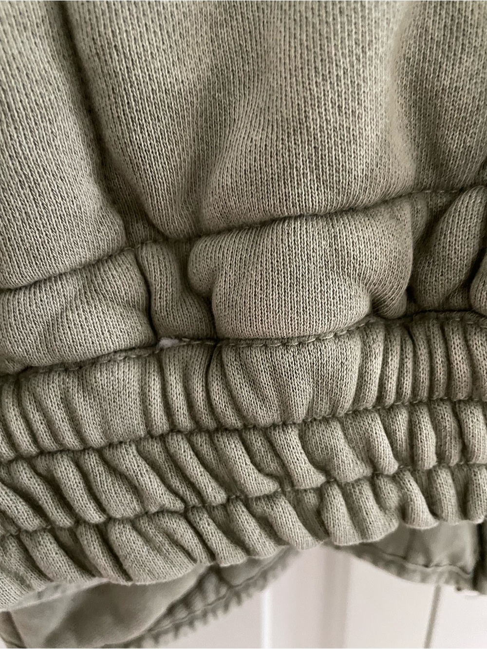 Free People Dolman Quilted Knit Jacket in Moss - Picture 14 of 16